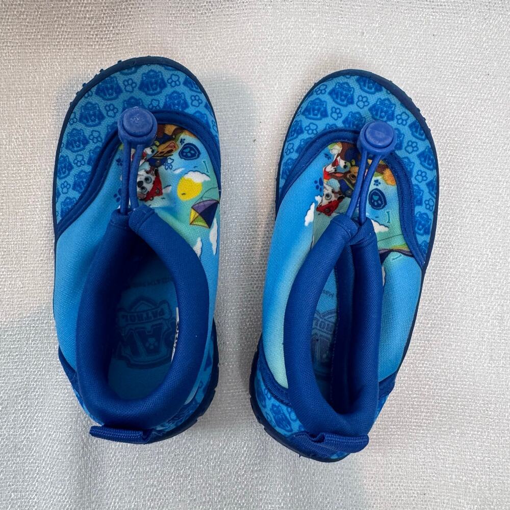 Nickelodeon Paw Patrol Toddlers Water shoes with pull tie Size 5-6